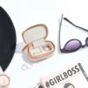Stackers - Travel box - Blush grey velvet - Small - Afbeelding 3