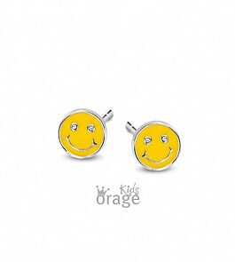 Orage Kids/Teens -oorringen  steker – smiley