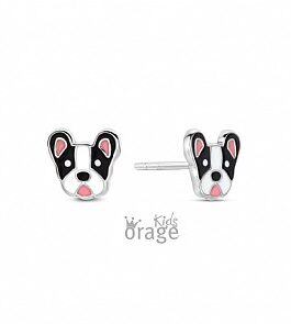 Orage Kids/Teens -oorringen  steker – hondje